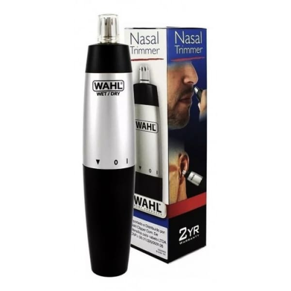 Tondeuse Nez & Oreilles WAHL noir et silver (5642-135) Tondeuse Nez & Oreilles WAHL noir et silver (5642-135)